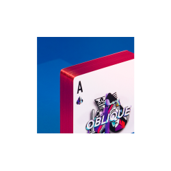 Oblique Gilded Playing Cards by CardCutz wwww.magiedirecte.com