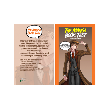 MANGA Book Test - Michael O'Brien wwww.magiedirecte.com