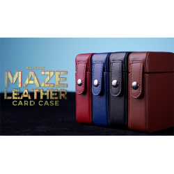 MAZE Leather Card Case (BLACK) wwww.magiedirecte.com