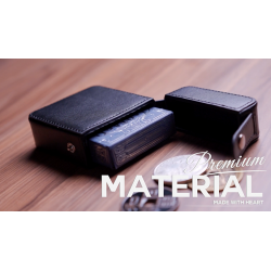 MAZE Leather Card Case (Noir) wwww.magiedirecte.com