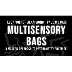 Multisensory Bags (Gimmicks and Online Instructions) by Luca Volpe , Alan Wong and Paul McCaig- Trick wwww.magiedirecte.com