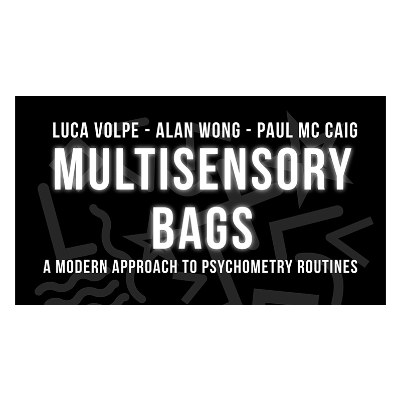 Multisensory Bags (Gimmicks and Online Instructions) by Luca Volpe , Alan Wong and Paul McCaig- Trick wwww.magiedirecte.com