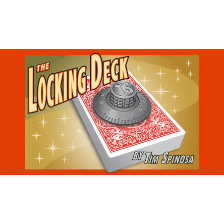 The Locking Deck (BLUE) by Tim Spinosa - Trick wwww.magiedirecte.com