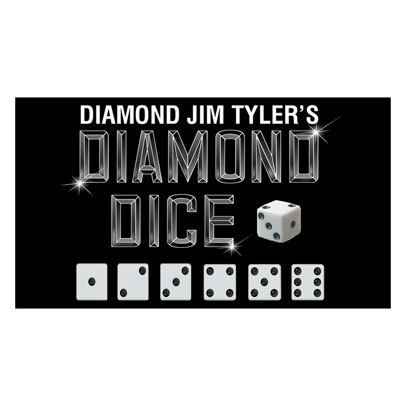 Diamond Forcing Dice Set (7) by Diamond Jim Tyler - Trick wwww.magiedirecte.com