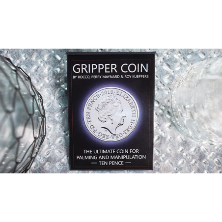 Gripper Coin (Single/10p) by Rocco Silano - Trick wwww.magiedirecte.com