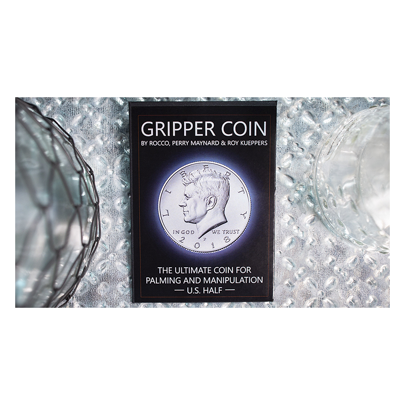 Gripper Coin (Single/U.S. 50) by Rocco Silano - Trick wwww.magiedirecte.com