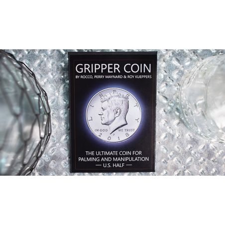Gripper Coin (Single/U.S. 50) by Rocco Silano - Trick wwww.magiedirecte.com