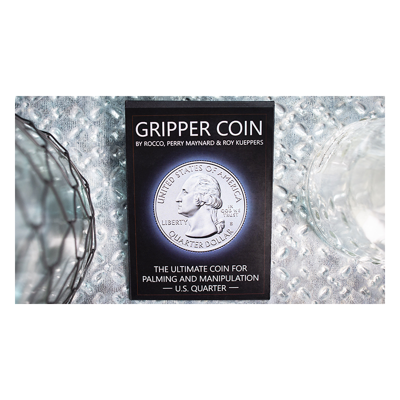 Gripper Coin (Single/U.S. 25) by Rocco Silano - Trick wwww.magiedirecte.com