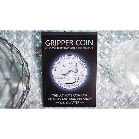 Gripper Coin (Single/U.S. 25) by Rocco Silano - Trick wwww.magiedirecte.com