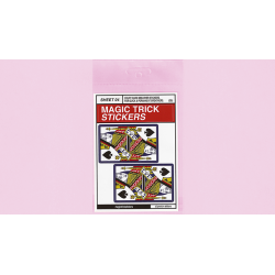 Stickers Autocollant (Reine de Pique) - Magic Trick Stickers - Trick wwww.magiedirecte.com