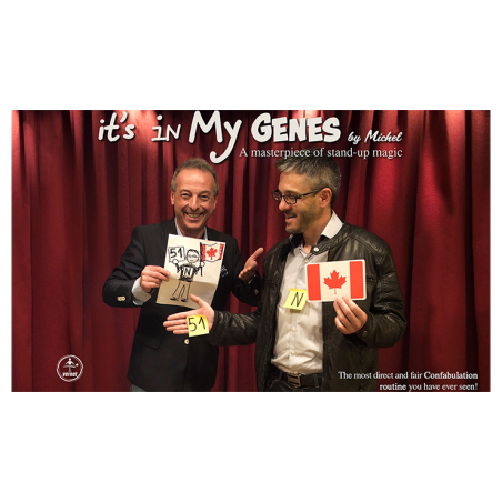 It's in My Genes (Gimmicks and Online Instructions) by Michel - Tour wwww.magiedirecte.com
