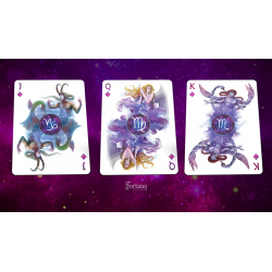 Zodiac - Fortuna Playing Cards wwww.magiedirecte.com