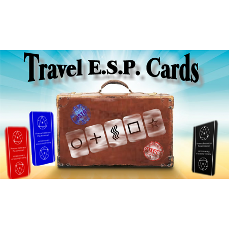 Travel ESP Cards Bleu+Rouge wwww.magiedirecte.com