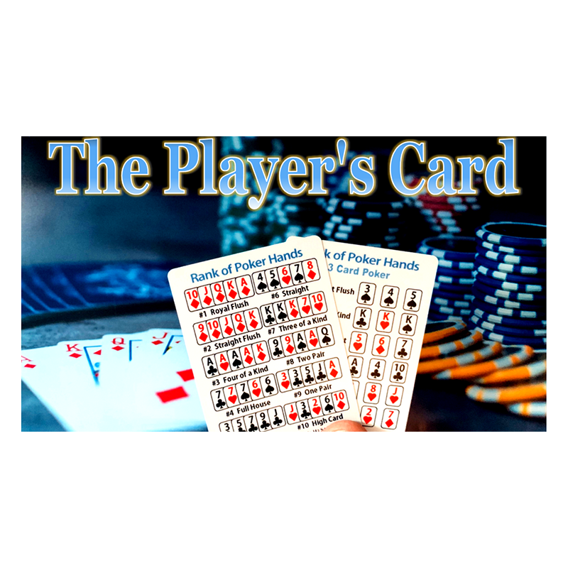 The Player's Card - Paul Carnazzo wwww.magiedirecte.com