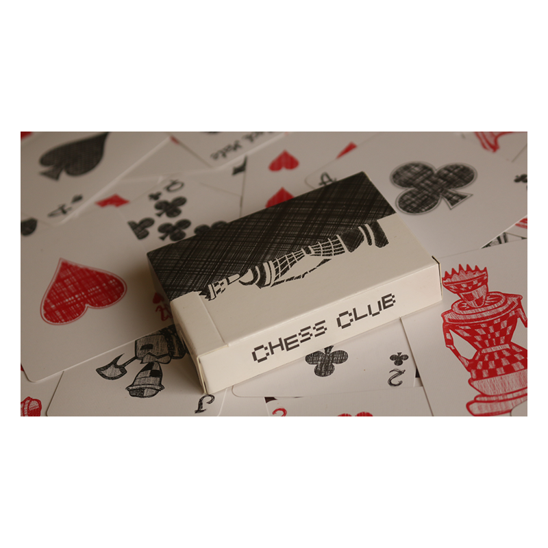 Chess Club Limited Edition Playing Cards by Magic Encarta wwww.magiedirecte.com