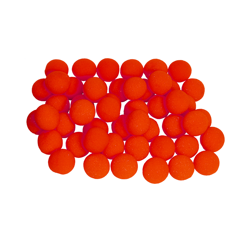 1.5 inch Regular Sponge Balls (Red) Bag of 50 wwww.magiedirecte.com