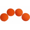 2 inch Regular Sponge Ball (Orange) Pack of 4 wwww.magiedirecte.com