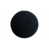 4 inch Regular Sponge Ball (Black) (1 Each) wwww.magiedirecte.com