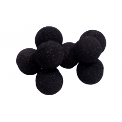 Mini Regular Sponge Ball (Black) Bag of 8 wwww.magiedirecte.com