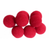 Mini Regular Sponge Ball (Red) Bag of 8 wwww.magiedirecte.com