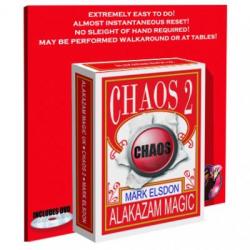 Chaos 2 w/DVD by Mark Elsdon & Alakazam Magic - DVD wwww.magiedirecte.com