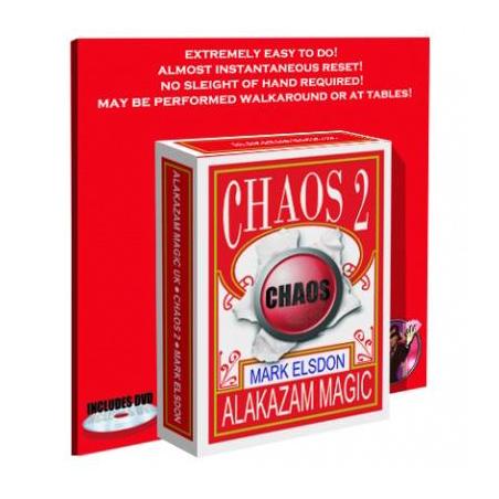Chaos 2 w/DVD by Mark Elsdon & Alakazam Magic - DVD wwww.magiedirecte.com