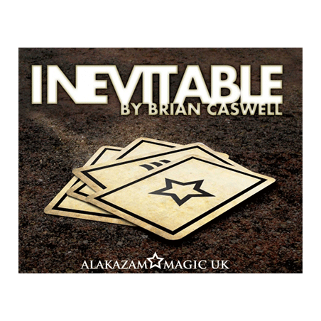 Inevitable RED (DVD and Gimmicks) by Brian Caswell & Alakazam Magic - Tricks wwww.magiedirecte.com