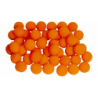 2 inch Super Soft Sponge Ball (Orange) Bag of 50 wwww.magiedirecte.com