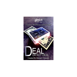 DEAL OR NOT DEAL Red (Gimmick and Online Instructions) by Mickael Chatelain - Trick wwww.magiedirecte.com