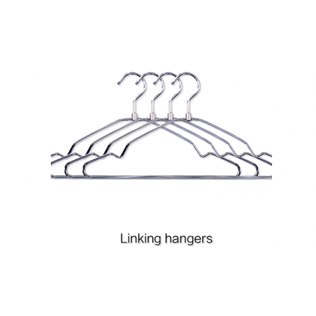 Linking Hangers by Albert Tam - Trick wwww.magiedirecte.com