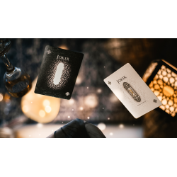 Limited Edition 2019 National Playing Card Deck Zellij Tile (Club Room) COPPER/BLACK by Seasons Playing Card wwww.magiedirecte.c
