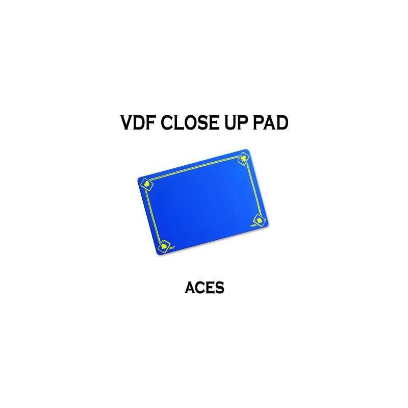 VDF Close Up Pad with Printed Aces (Blue) by Di Fatta Magic wwww.magiedirecte.com