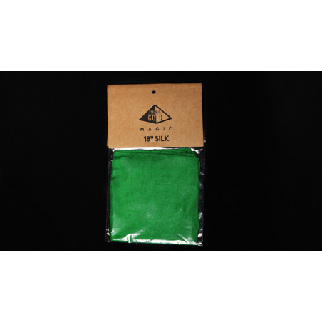 Silk 18 inch (Green) by Pyramid Gold Magic wwww.magiedirecte.com