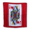 Silk 18 inch Queen of Heart Card from Magic by Gosh - Trick wwww.magiedirecte.com