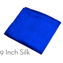 Silk 9 inch (Blue) Magic by Gosh - Trick wwww.magiedirecte.com