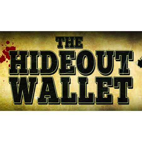 Alakazam Presents Hideout V2 Wallet (DVD and Gimmick) by Outlaw Effects - Trick wwww.magiedirecte.com