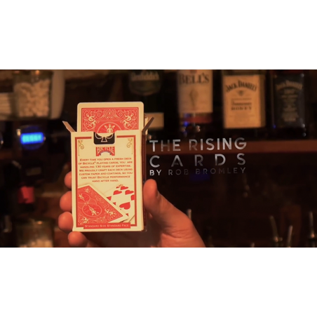 THE RISING CARDS Rouge - Rob Bromley - Alakazam wwww.magiedirecte.com