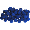 Balle Mousse 4 cm Bleue Super Soft pack de 50 Balles wwww.magiedirecte.com