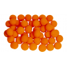 Balle Mousse 4 cm Orange Super Soft pack de 50 Balles wwww.magiedirecte.com