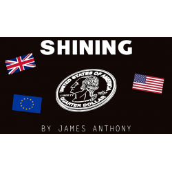 Shining U.S.(Gimmicks and Online Instructions) by James Anthony - Trick wwww.magiedirecte.com