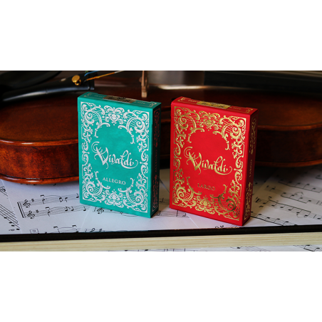 Vivaldi Allegro Playing Cards wwww.magiedirecte.com