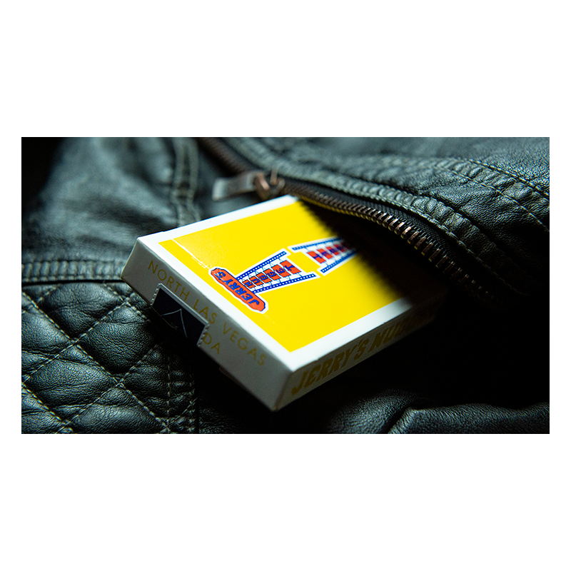 Vintage Feel Jerry's Nuggets (Yellow) Playing Cards wwww.magiedirecte.com