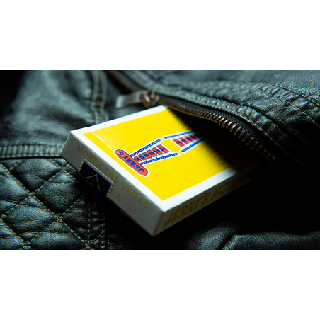 Vintage Feel Jerry's Nuggets (Yellow) Playing Cards wwww.magiedirecte.com