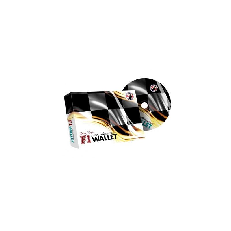 F1 Wallet (Red) by Jason Rea and Alakazam - DVD wwww.magiedirecte.com