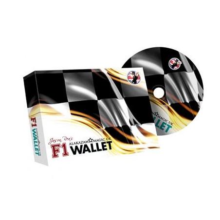 F1 Wallet (Red) by Jason Rea and Alakazam - DVD wwww.magiedirecte.com