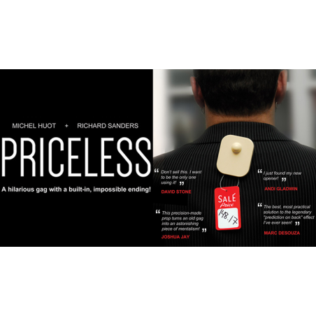 Priceless (Gimmick and Online Instructions) by Michel Huot and Richard Sanders - Trick wwww.magiedirecte.com