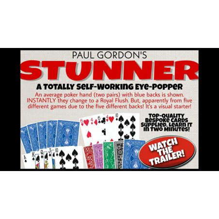 STUNNER - Paul Gordon wwww.magiedirecte.com
