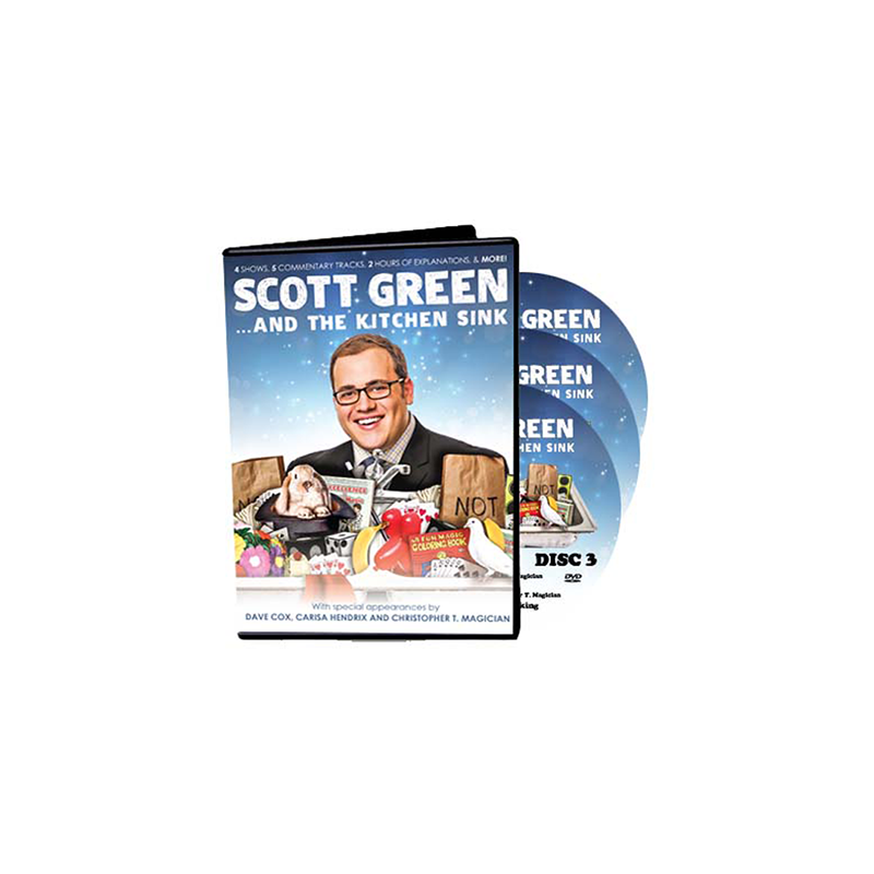 Scott Green... And The Kitchen Sink by Scott Green - DVD wwww.magiedirecte.com