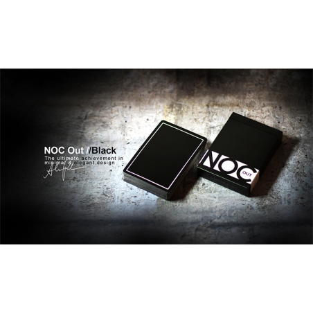 NOC Out: Black Playing Cards wwww.magiedirecte.com