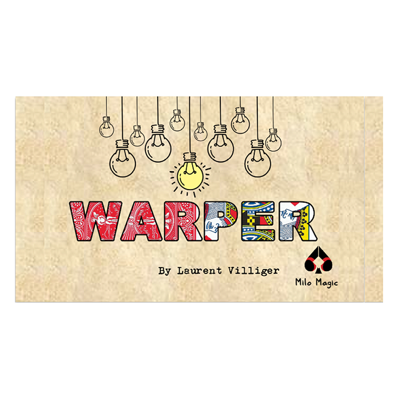 WARPER BLEU - Laurent Villiger wwww.magiedirecte.com